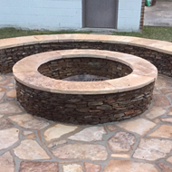 Fire Pit with Seating in Jacksonville, FL